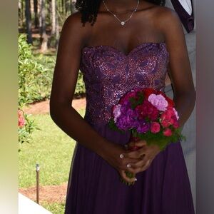 Formal Gown Purple